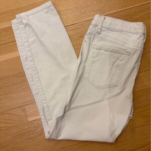 Club Monaco White Skinny Jeans